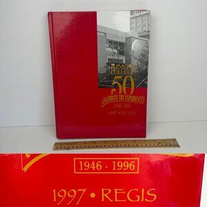 Vtg 1997 Kings College Wilkes Barre PA Pennsylvania Regis Yearbook 50 Year Anniv